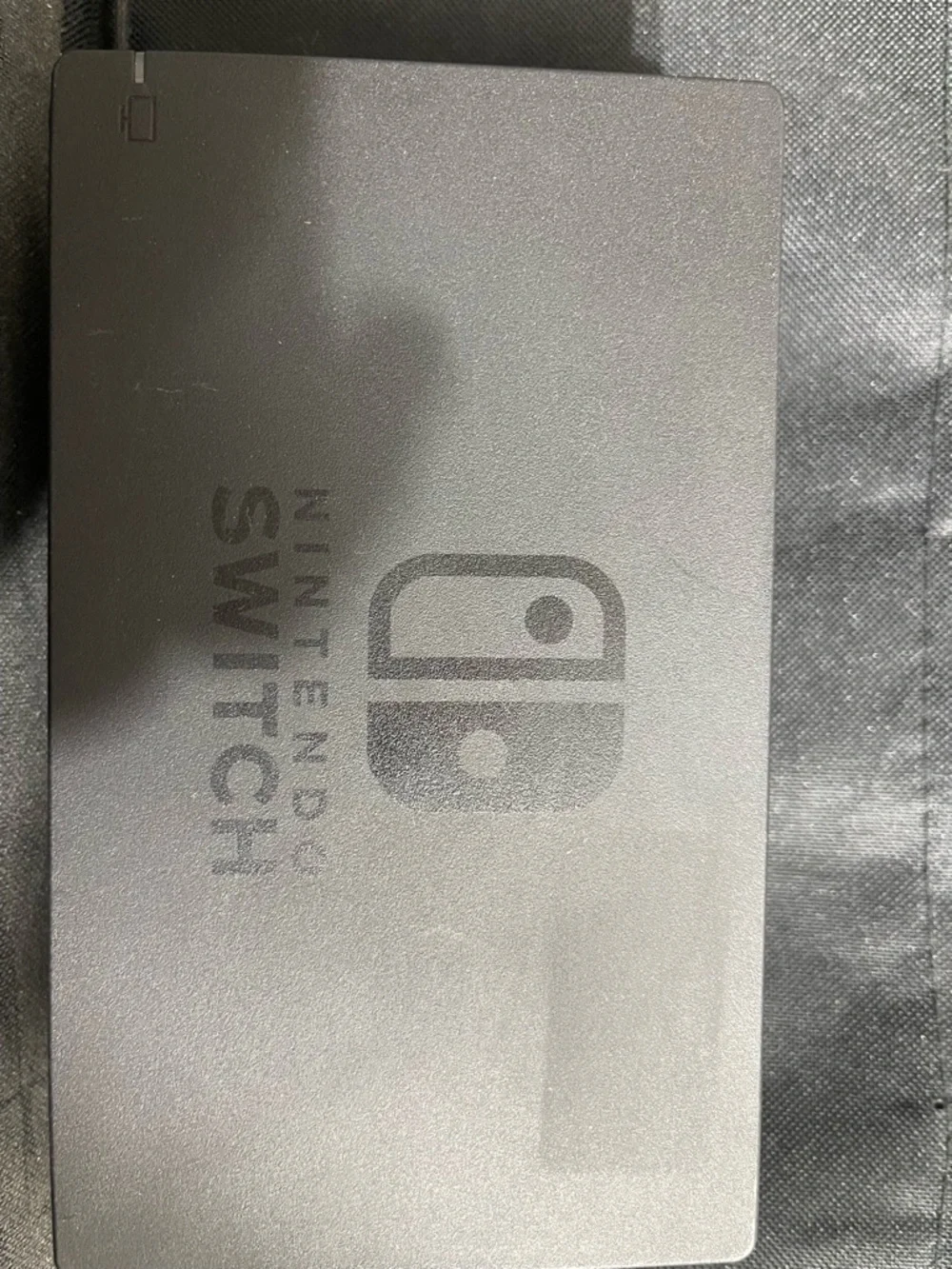 Nintendo Black Switch Dock with Subtle Logo